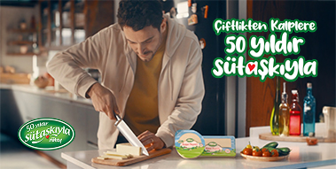 50 Yıldır Sütaşkımız Karşılıklı!<br>Sütaş Kaşar 50 Yıldır Sütaşkımız Karşılıklı!<br>Sütaş Kaşar