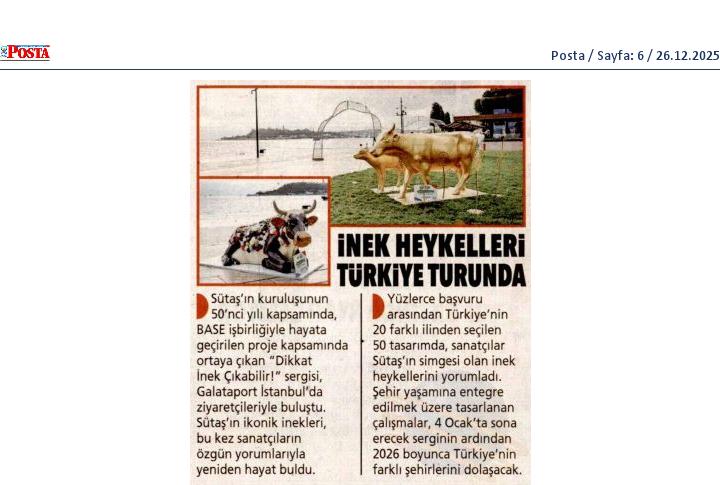 İnek Heykelleri Türkiye Turunda İnek Heykelleri Türkiye Turunda