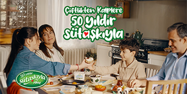 50 Yıldır Sütaşkımız Karşılıklı!<br>Sütaş Süzme 50 Yıldır Sütaşkımız Karşılıklı!<br>Sütaş Süzme