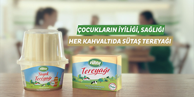 Çocukların iyiliği sağlığı, her kahvaltıda Sütaş Tereyağı! Çocukların iyiliği sağlığı, her kahvaltıda Sütaş Tereyağı!