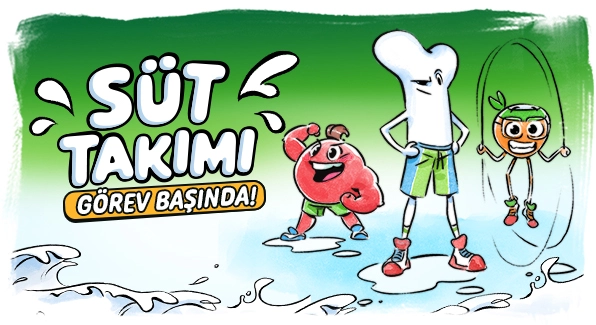 “Süt Takımı Görev Başında” Hikâye Kitabımız Yayında! “Süt Takımı Görev Başında” Hikâye Kitabımız Yayında!