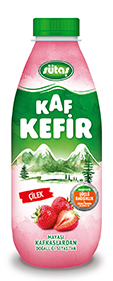 Sütaş Kaf Kefir Çilek 1 L