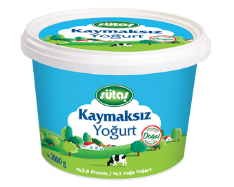 Sütaş Kaymaksız Yoğurt 2000 g Sütaş Kaymaksız Yoğurt 2000 g
